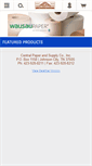 Mobile Screenshot of centralpapertn.com
